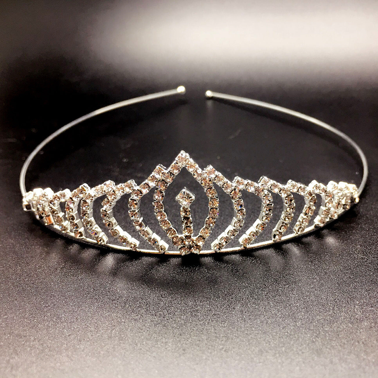 Mini Hair Clips with Full Rhinestones | Sparkly Hair Pins for Girls, Toddlers & Kids