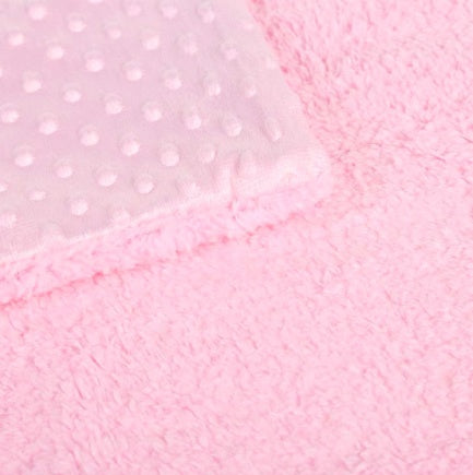 Newborn Swaddle Wrap Blanket – Soft Polar Dot Baby Bedding