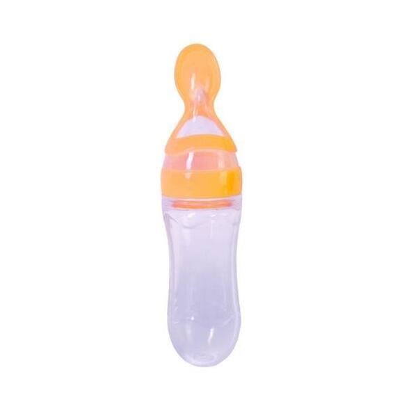 Silicone Feeding Bottle Spoon / Squeeze feeding spoon