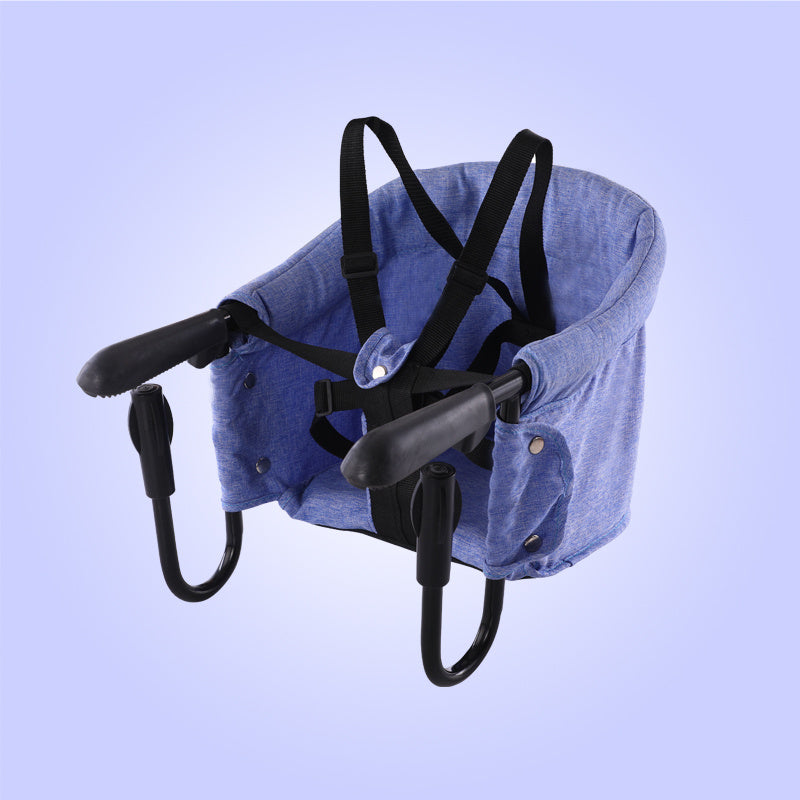 Portable Baby High Chair Seat – Adjustable Dining Cover with Safety Belt