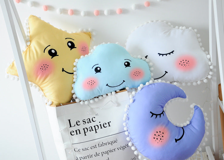 Cloud Pillow for Baby Room | Soft Decorative Cushion for Nursery & Kids’ Room