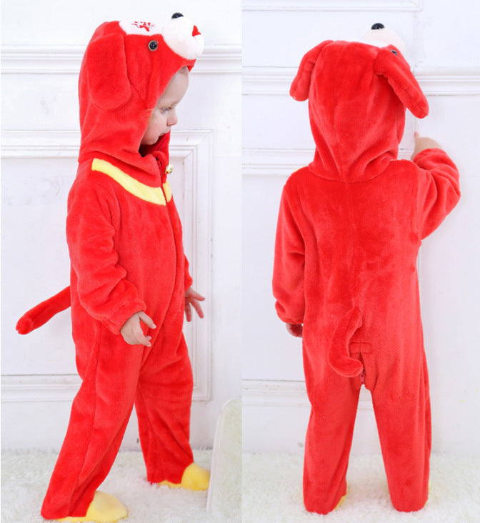 Dinosaur Cartoon Baby Jacket | Cute Cotton Outing Coat for Toddlers & Kids
