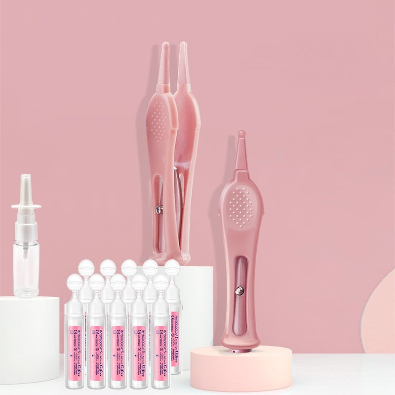 Baby Nose Clip with Light | Safe Nasal Aspirator Tweezers for Babies