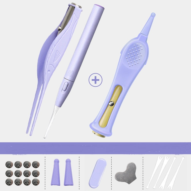 Baby Nose Clip with Light | Safe Nasal Aspirator Tweezers for Babies