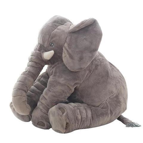 Soft Elephant Pillow Plush Toy – Baby Sleep Support & Cuddle Buddy