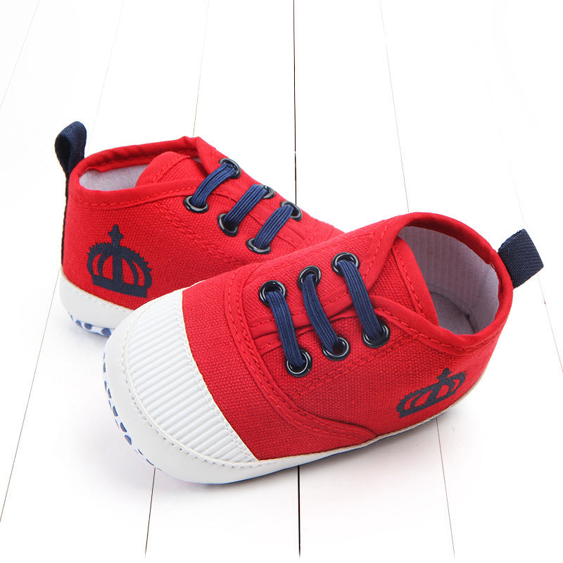 Canvas Baby Shoes | Soft Toddler Sneakers for Boys & Girls