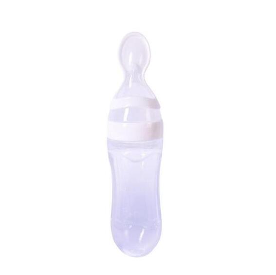 Silicone Feeding Bottle Spoon / Squeeze feeding spoon