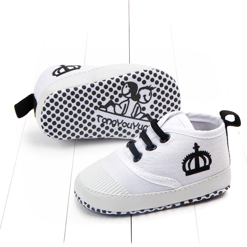 Canvas Baby Shoes | Soft Toddler Sneakers for Boys & Girls