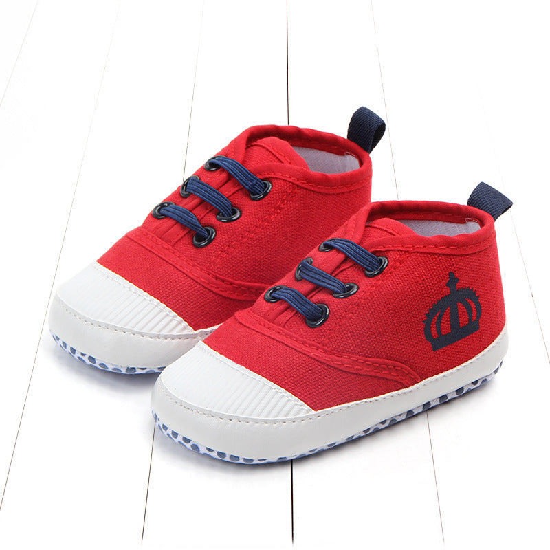 Canvas Baby Shoes | Soft Toddler Sneakers for Boys & Girls
