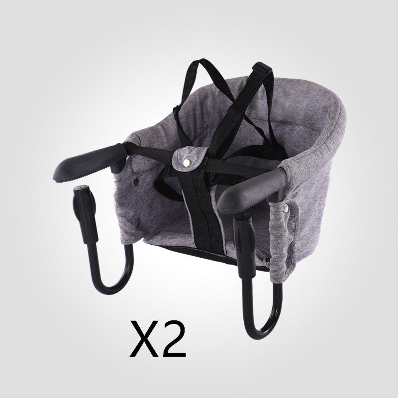 Portable Baby High Chair Seat – Adjustable Dining Cover with Safety Belt