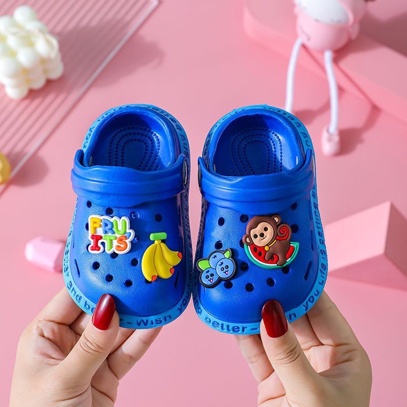 Kids Cartoon Hole Sandals | Lightweight Summer Cave Shoes for Boys & Girls