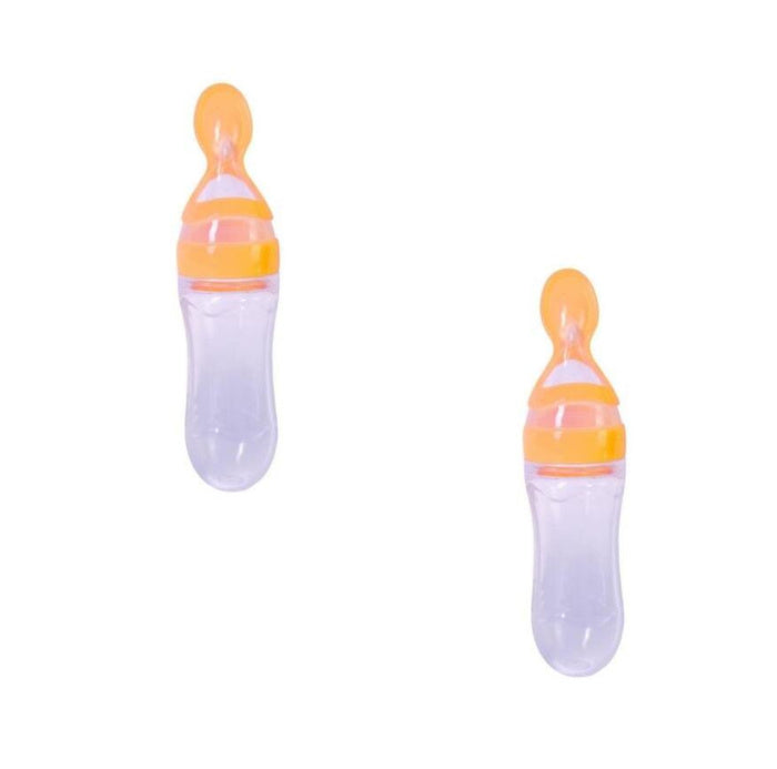 Silicone Feeding Bottle Spoon / Squeeze feeding spoon
