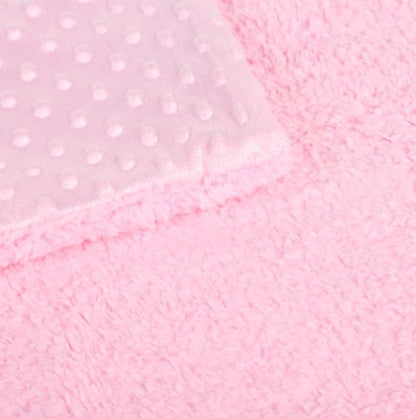 Newborn Swaddle Wrap Blanket – Soft Polar Dot Baby Bedding