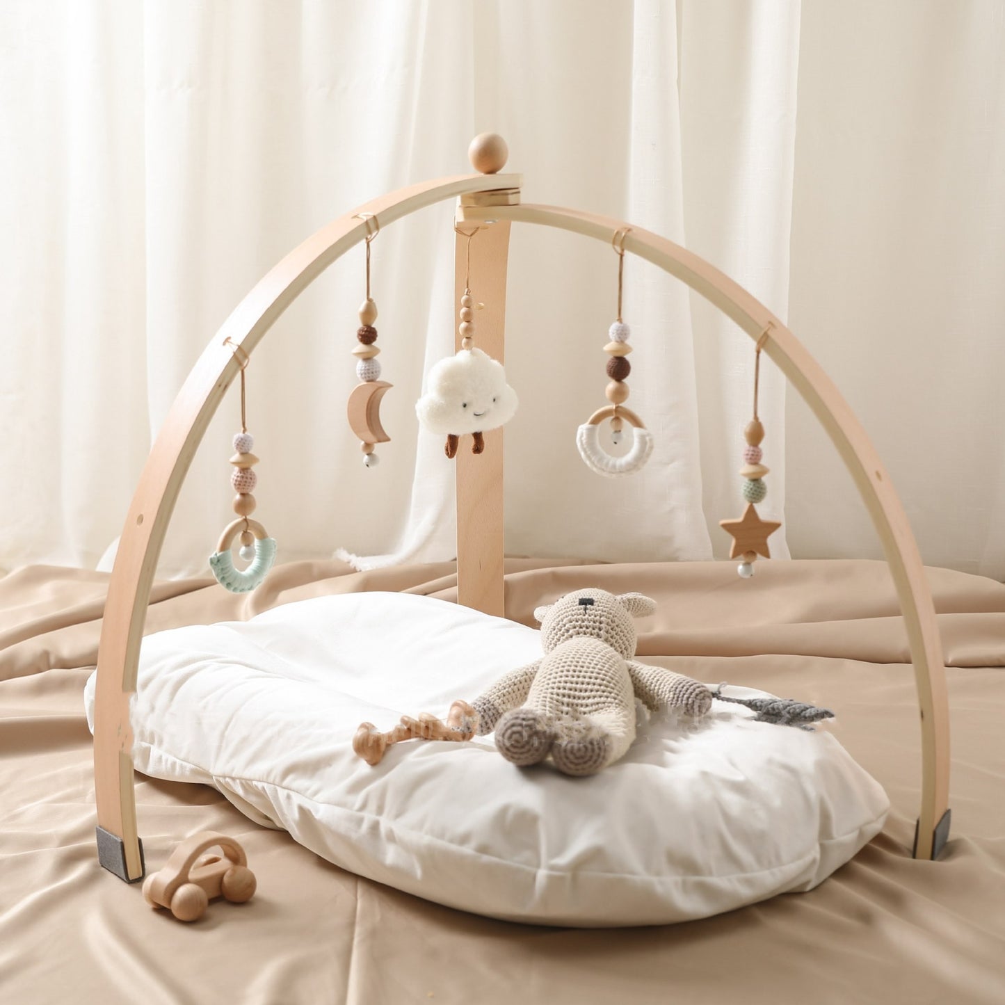 Baby Fitness Play Gym | Supportive Activity Frame for Bedroom or Nursery