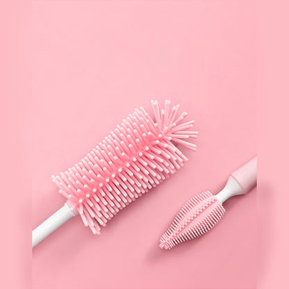 Baby Silicone Bottle & Straw Cleaning Brush