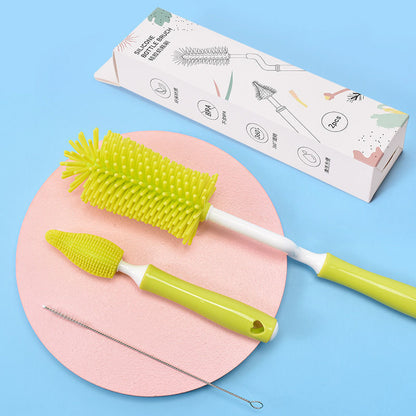Baby Silicone Bottle & Straw Cleaning Brush