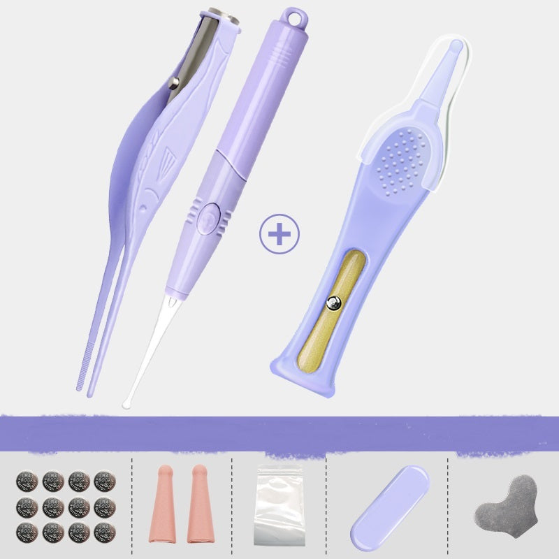 Baby Nose Clip with Light | Safe Nasal Aspirator Tweezers for Babies