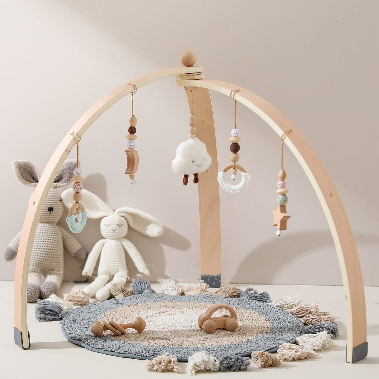 Baby Fitness Play Gym | Supportive Activity Frame for Bedroom or Nursery