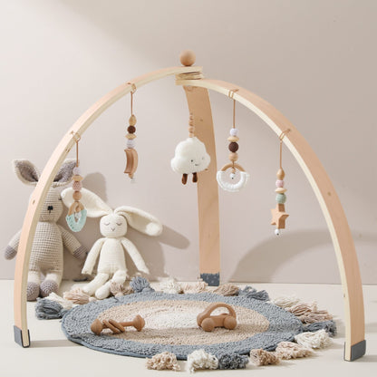 Baby Fitness Play Gym | Supportive Activity Frame for Bedroom or Nursery