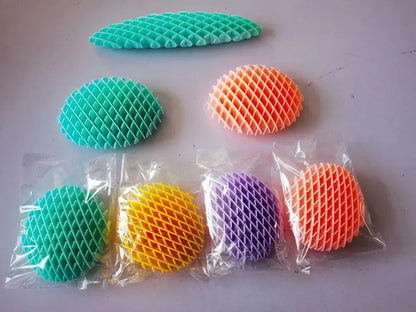 Stretchy Rainbow Worm Squeeze Toy
