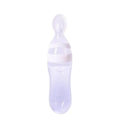 Silicone Feeding Bottle Spoon / Squeeze feeding spoon