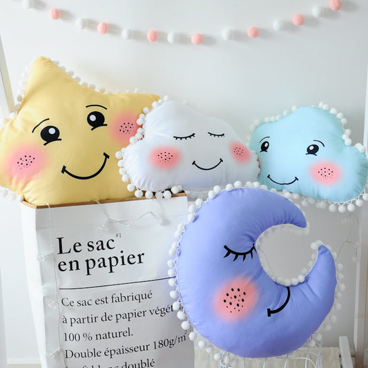 Cloud Pillow for Baby Room | Soft Decorative Cushion for Nursery & Kids’ Room