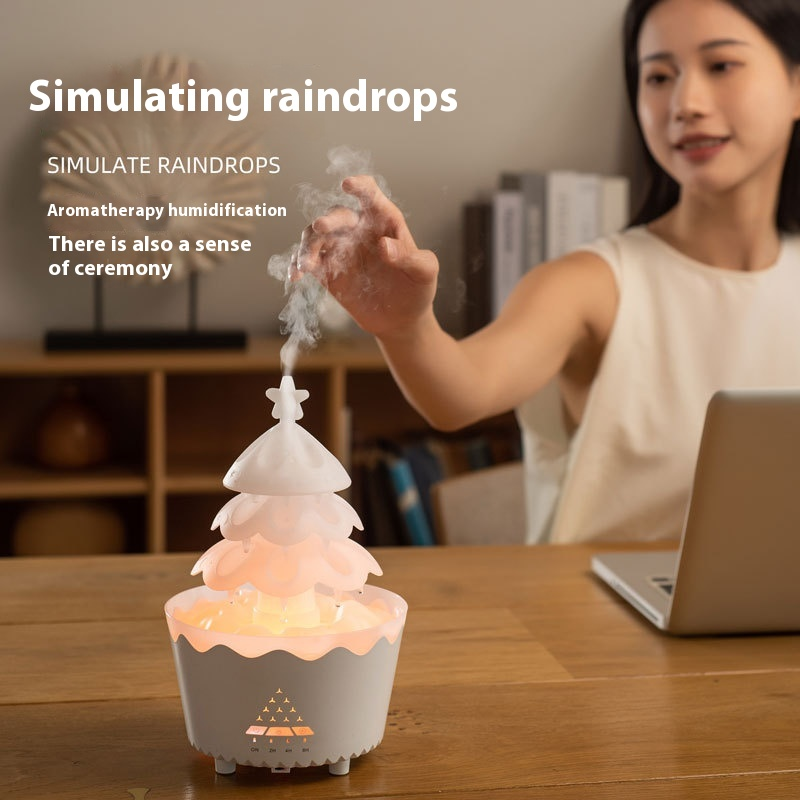 Christmas Tree LED Aroma Diffuser