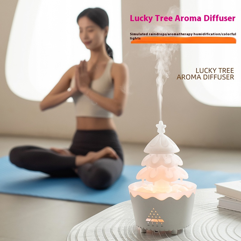 Christmas Tree LED Aroma Diffuser
