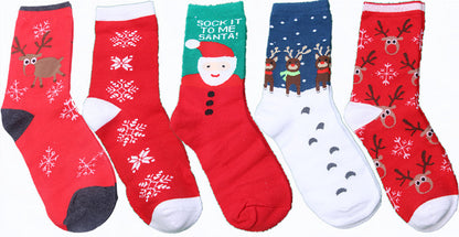 Reindeer Christmas Socks Gift Box