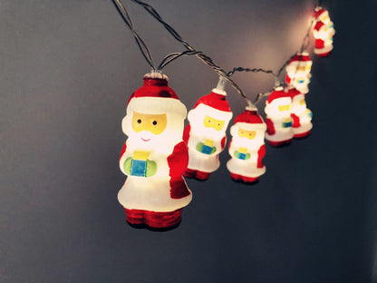 Santa LED String Lights