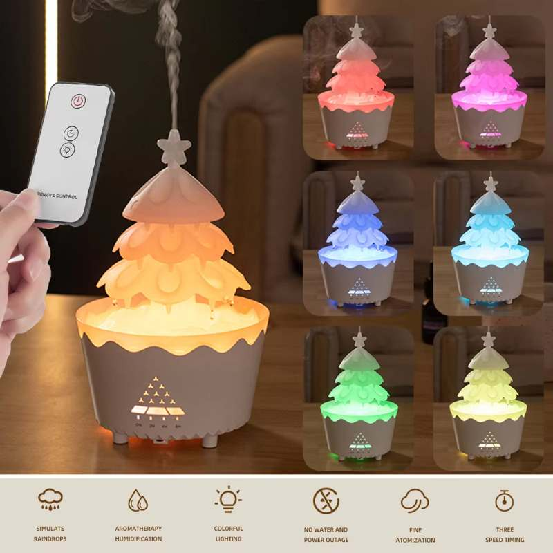 Christmas Tree LED Aroma Diffuser