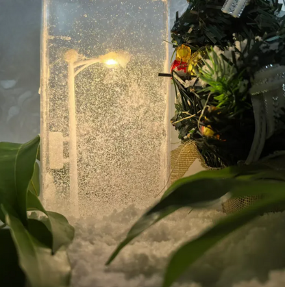 Snowy Night Glow Lamp
