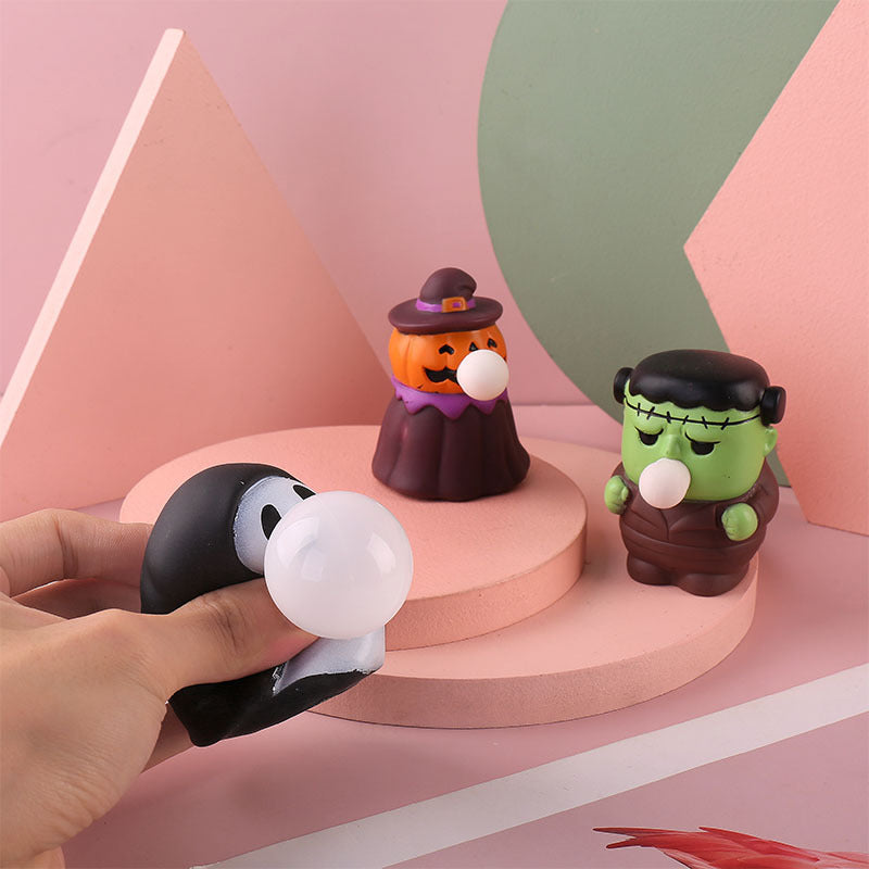 Halloween Spit-Bubble Squeeze Toy