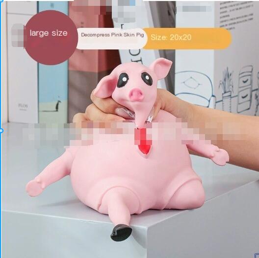 Muscle Piggy Squeeze Toy